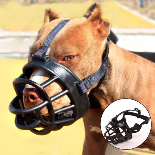 Soft Silicone Big Dog Muzzle Anti-biting