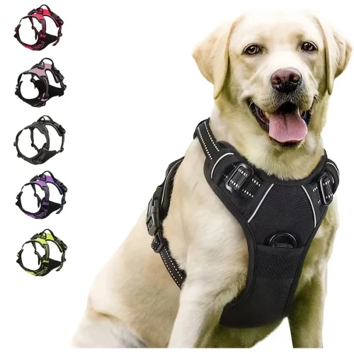 No Pull Dog Harness Front Clip Heavy Duty